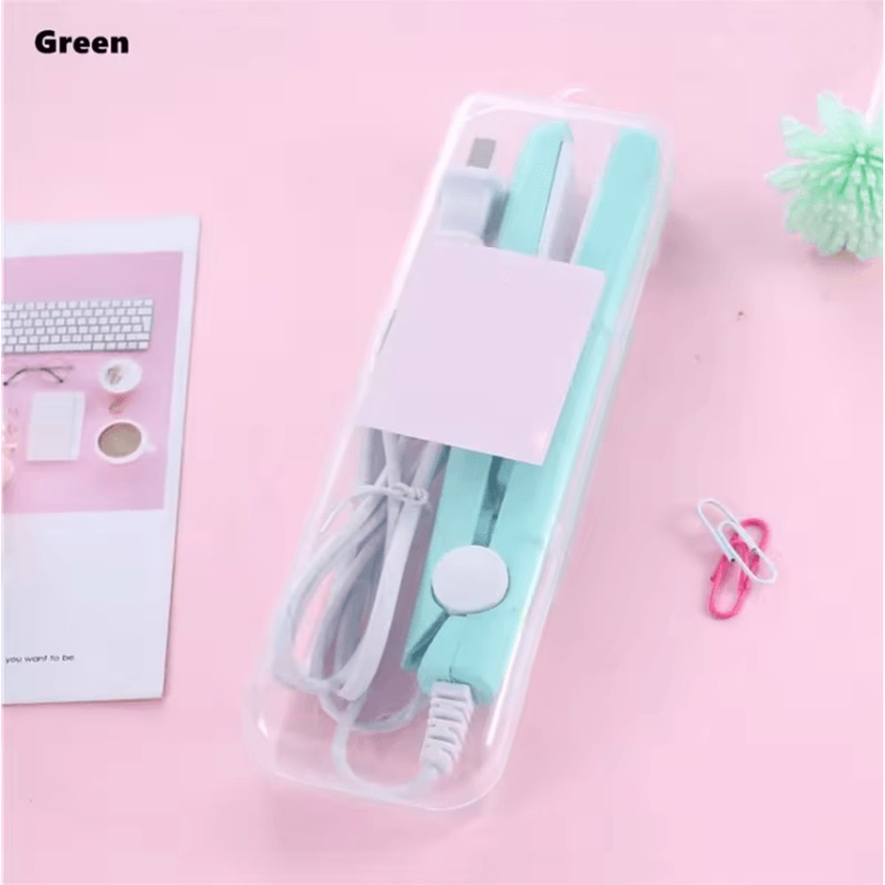 StyleEase Mini Ceramic Hair Straightener And Curler For Travel And Everyday Use 7