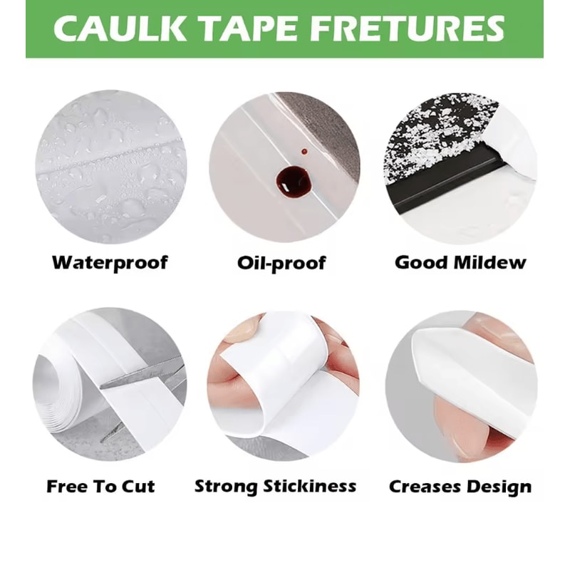 SealPro Waterproof Bathroom And Kitchen Sealing Tape 1