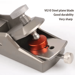 craftedge mini aluminum alloy wood planer for precision woodworking and trimming