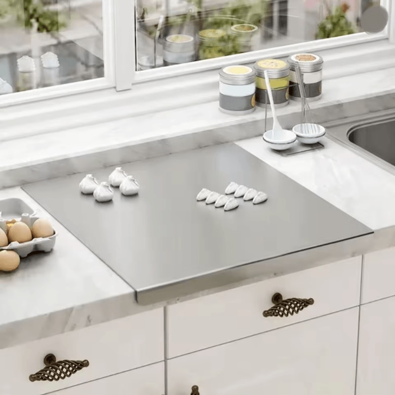 ChefPro Stainless Steel Double Panel Chopping And Pastry Board 1