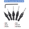 ProDrill 5 Piece Woodworking Countersink And Chamfer Drill Bit Set 0