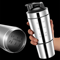ProBlend Stainless Steel Protein Shaker Bottle 0