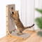 PurrGuard L Shape Cat Scratcher For Indoor Cats With Furniture Protection Design 0