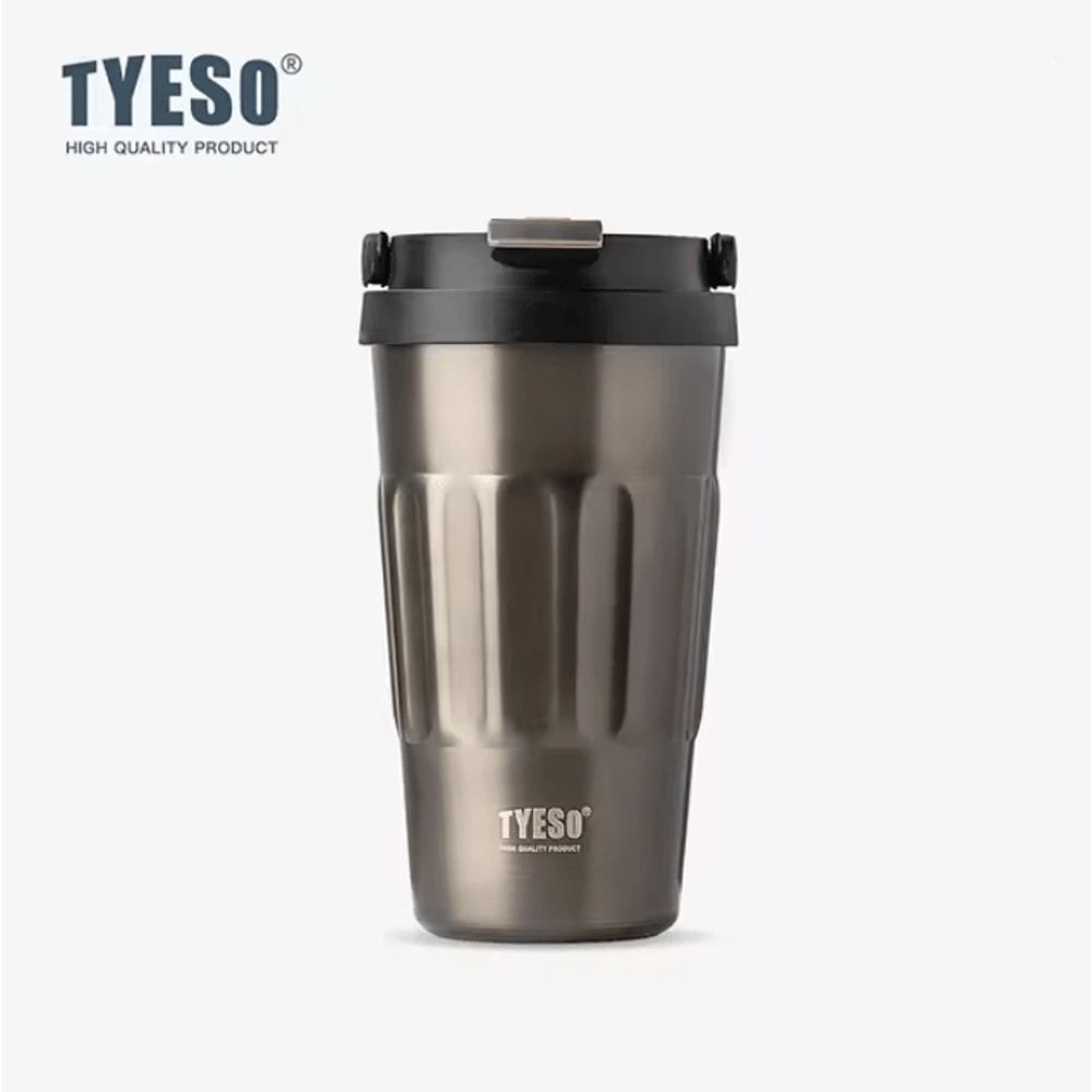 Tyeso Vintage Stainless Steel Insulated Coffee Mug For Travel And Everyday Use 3