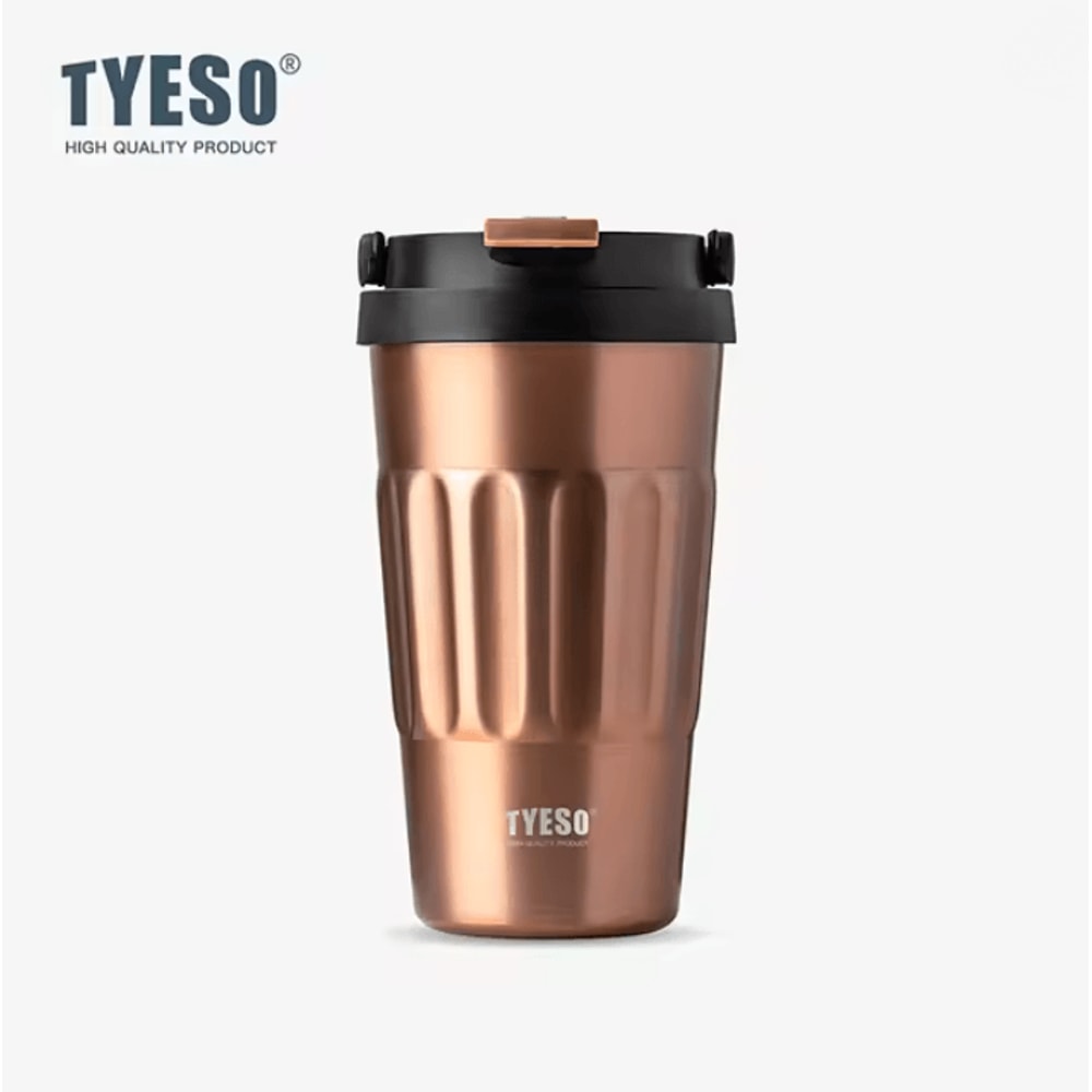 Tyeso Vintage Stainless Steel Insulated Coffee Mug For Travel And Everyday Use 4