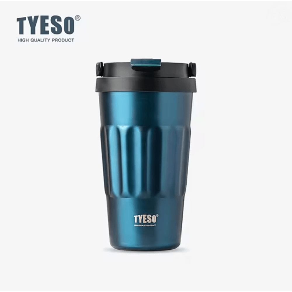 Tyeso Vintage Stainless Steel Insulated Coffee Mug For Travel And Everyday Use 5