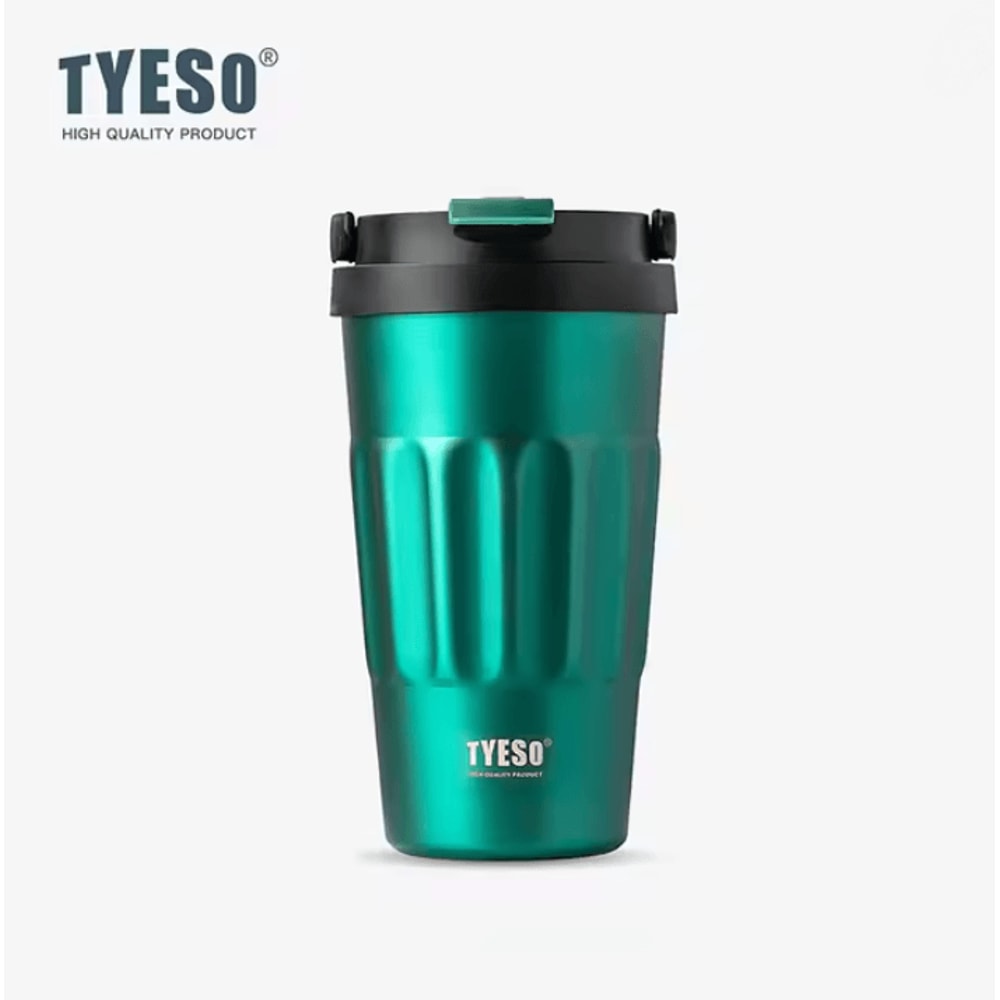 Tyeso Vintage Stainless Steel Insulated Coffee Mug For Travel And Everyday Use 6
