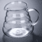 ClearBrew Heat Resistant Glass Coffee Pot With Lid For Pour Over And Espresso Brewing 1