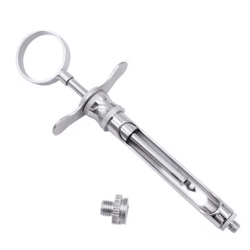 ProDent Stainless Steel Dental Aspirating Syringe 18ML For Precision Injections 0