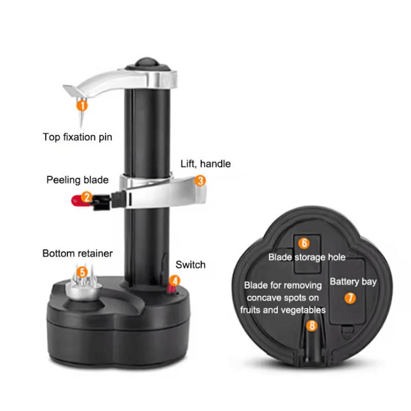 AutoPeel Pro Electric Fruit And Vegetable Peeler 1