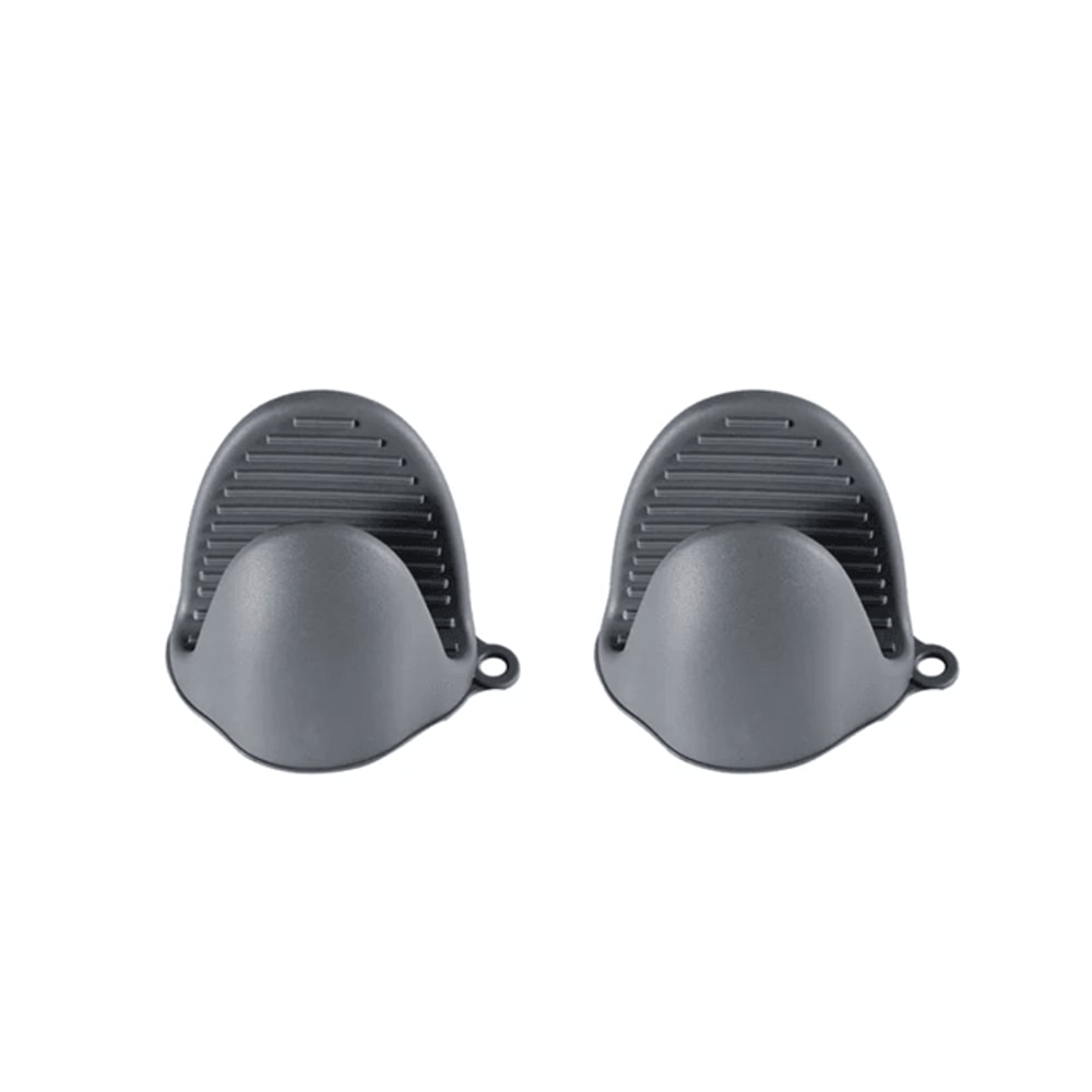 GripEase Silicone Heat Resistant Mini Oven Mitts Set 6