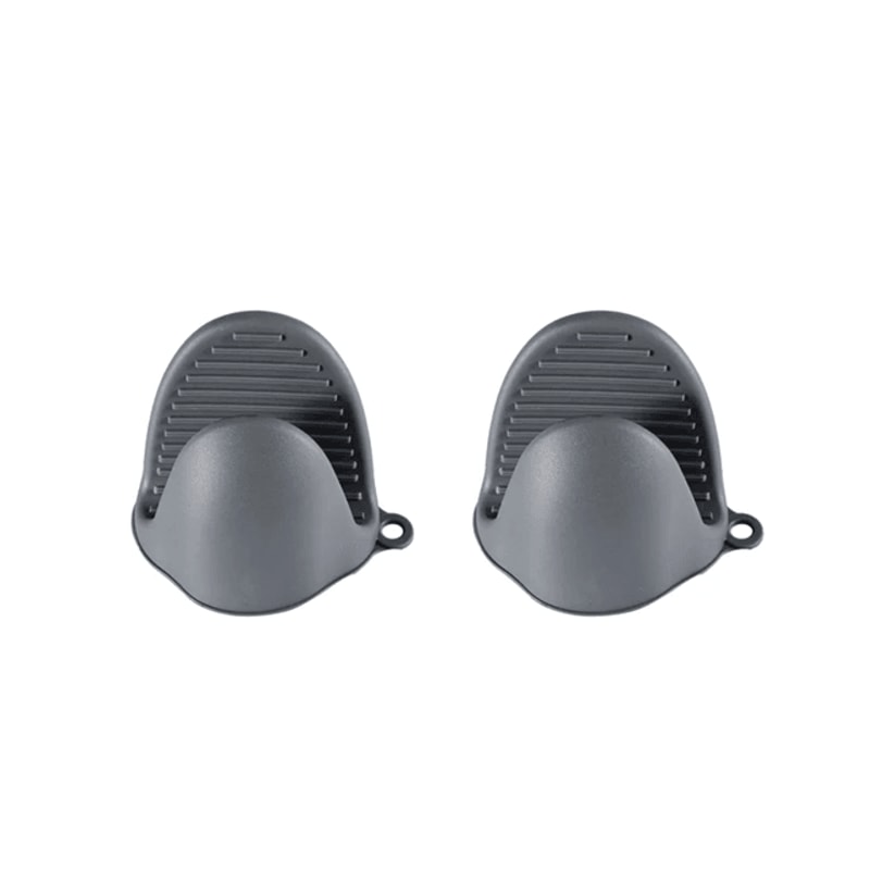 GripEase Silicone Heat Resistant Mini Oven Mitts Set 6