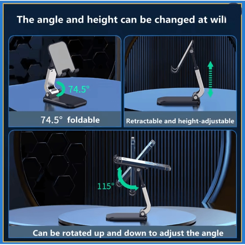 CompactFold Portable Tablet And Phone Stand 1
