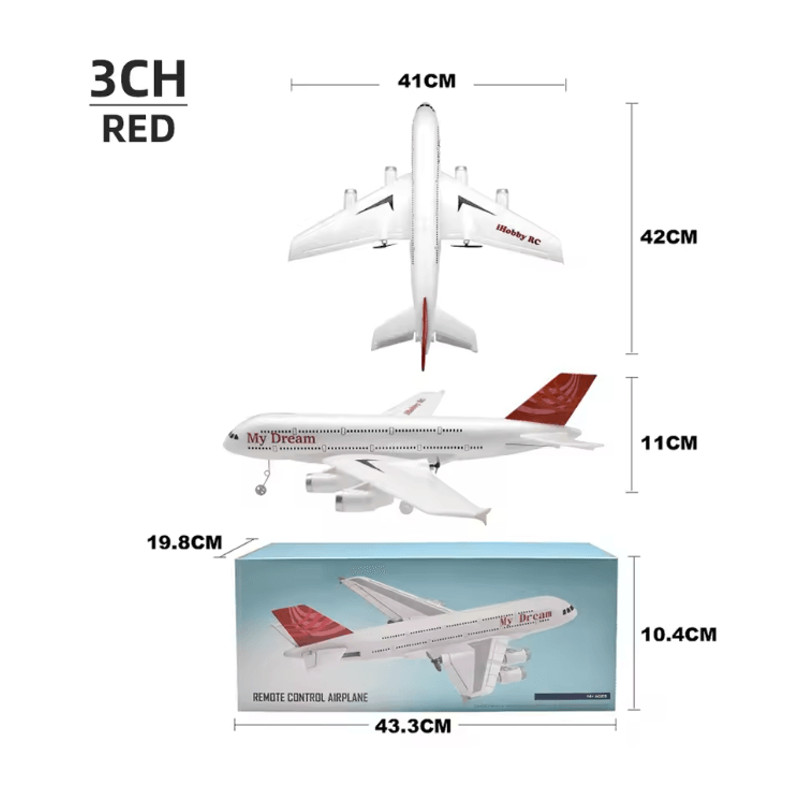 SkyGlide A380 RC Airplane 5