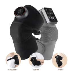 thermaflex heated vibrating knee pad with infrared therapy and usb power