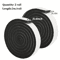 SealPro Foam Door And Window Sealing Strip 4M Self Adhesive Weatherproof Tape 1