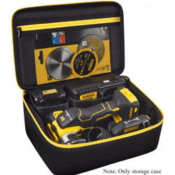 toolguard carrying bag for dewalt 20v max cut off tool organizer