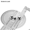 PrecisionPro Stainless Steel Angle Measuring Ruler And Protractor Tool 2