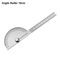 PrecisionPro Stainless Steel Angle Measuring Ruler And Protractor Tool 4