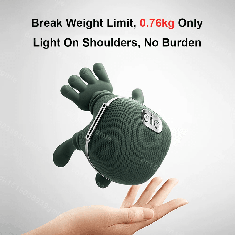 TheraRelief Heated Shiatsu Neck And Shoulder Massager With Deep Tissue Kneading 1