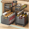 NeatSpace 2 Tier Pull Out Cabinet Organizer With Adjustable Sliding Storage Rack 4