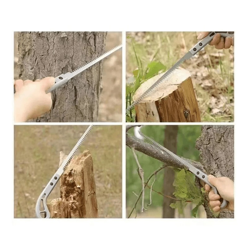 TimberEdge SK5 Steel Hand Saw With Wooden Handle For Woodworking And Garden Use 4