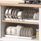 FoldEase Adjustable Kitchen Pot Lid And Utensil Storage Rack 0