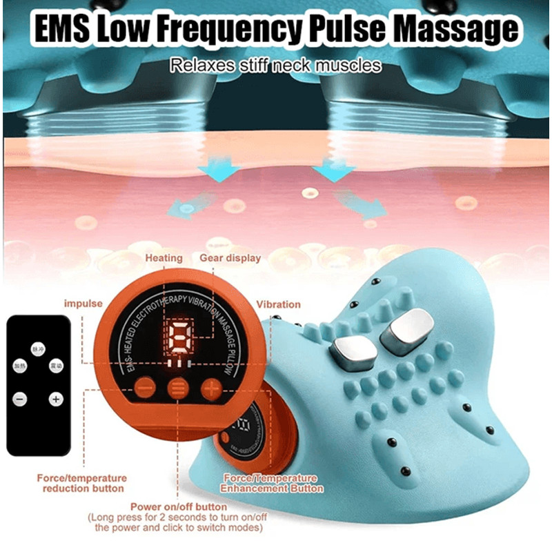 NeckAlign Electric Cervical Massager And Traction Pillow 1