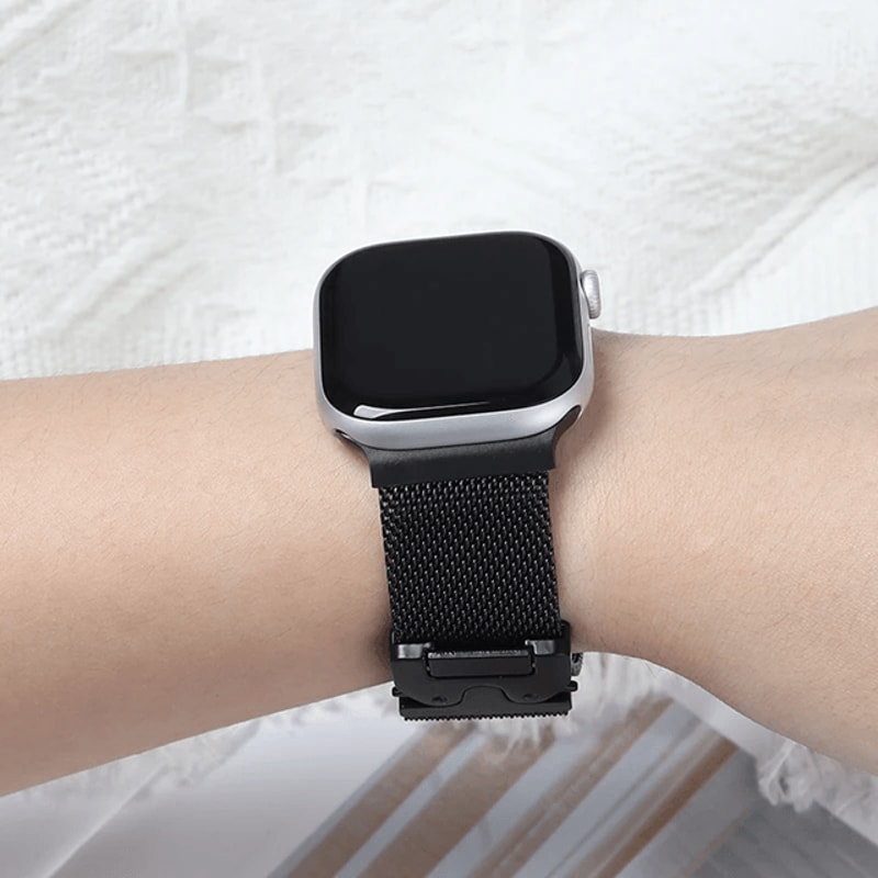 Premium Milanese Mesh Strap For Apple Watch Stainless Steel Band 0