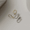 Elegant Water Drop Sterling Silver Earrings For Women Simple Modern Jewelry Gift 2