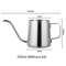 Portable 304 Stainless Steel Hanging Ear Coffee Filter Cup 5
