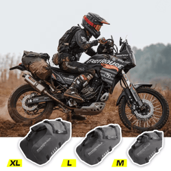 waterproof large capacity motorcycle pannier bag set 18l/28l/48l universal fit