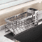 Stainless Steel Sink Cleaning Storage Rack Multifunctional Organizer 3