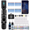 Poseidon Wireless Tattoo Pen Kit High Power Professional Tattoo Machine 4