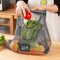 Reusable Hanging Mesh Storage Bags For Kitchen Fruit And Vegetables 0