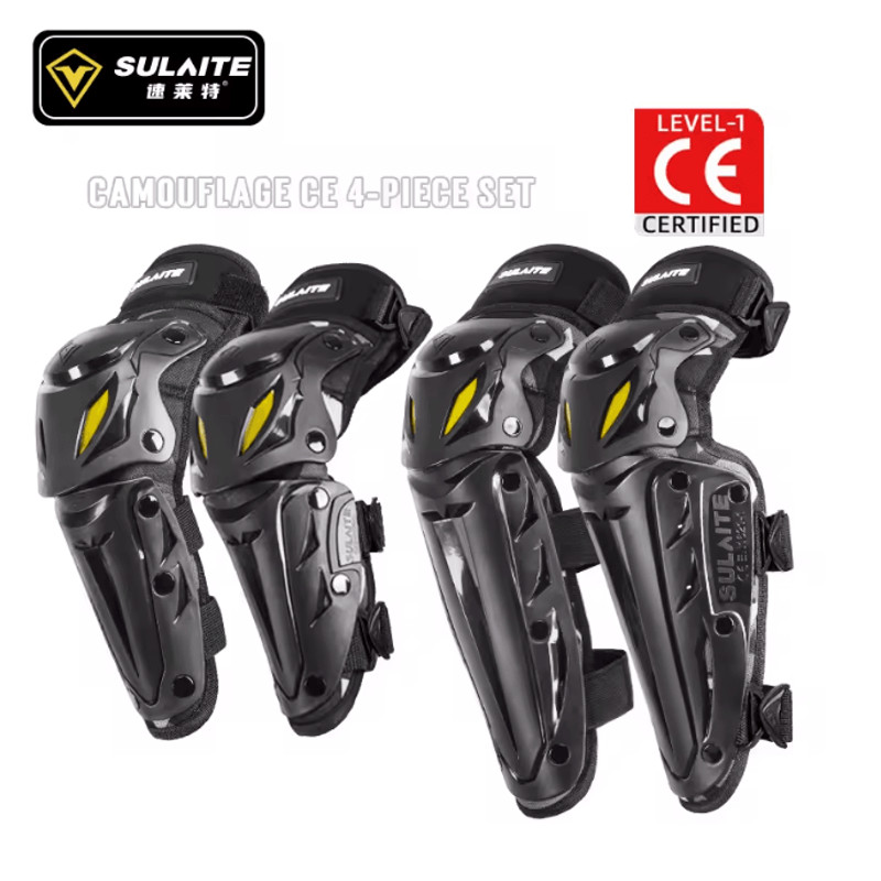 Motocross Moto Protection Knee And Elbow Pad Set For OffRoad Racing 2