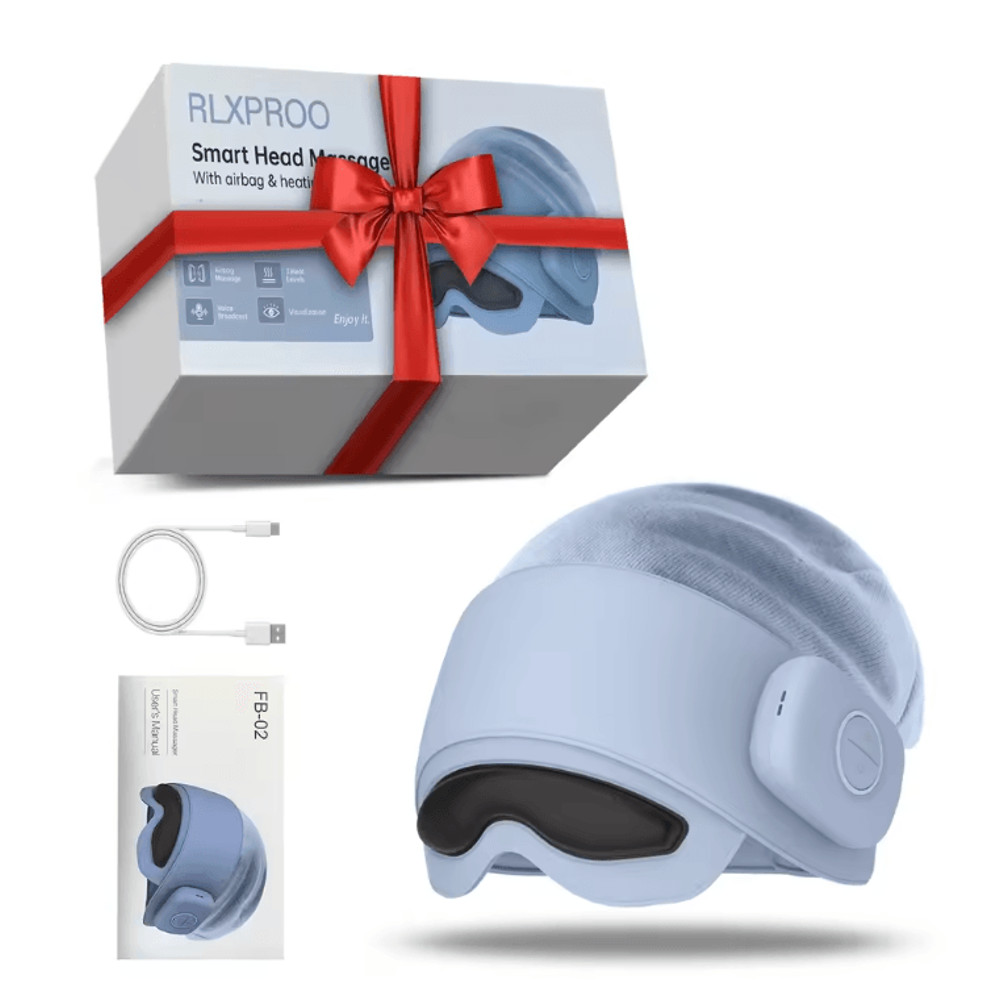 ZenWave 4Mode Head  Eye Massager With Heat Vibration  Bluetooth Music 3