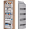 OverDoor 5 Shelf Hanging Storage Organizer With Large Capacity Pockets 7
