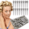 SalonPro Metal Hair Root Lifting Clips Set 0