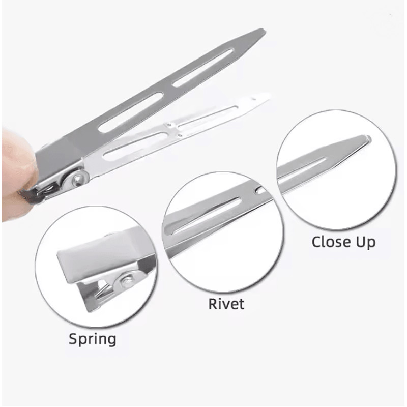 SalonPro Metal Hair Root Lifting Clips Set 2