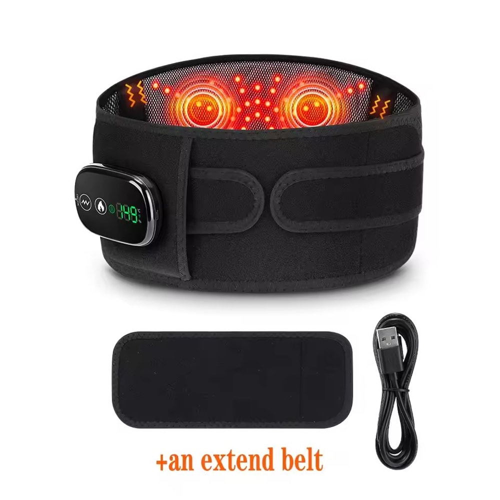 CoreRelief Cordless Heated Lumbar Massage Belt 8
