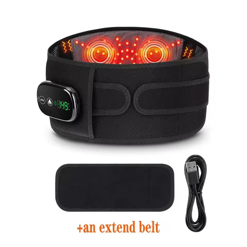 CoreRelief Cordless Heated Lumbar Massage Belt 8