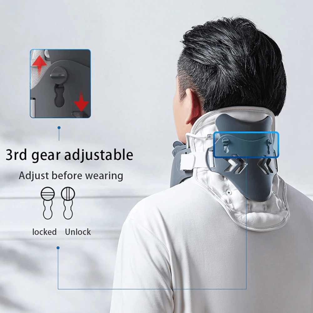 AirAlign Cervical Neck Traction Brace With Air Support 1