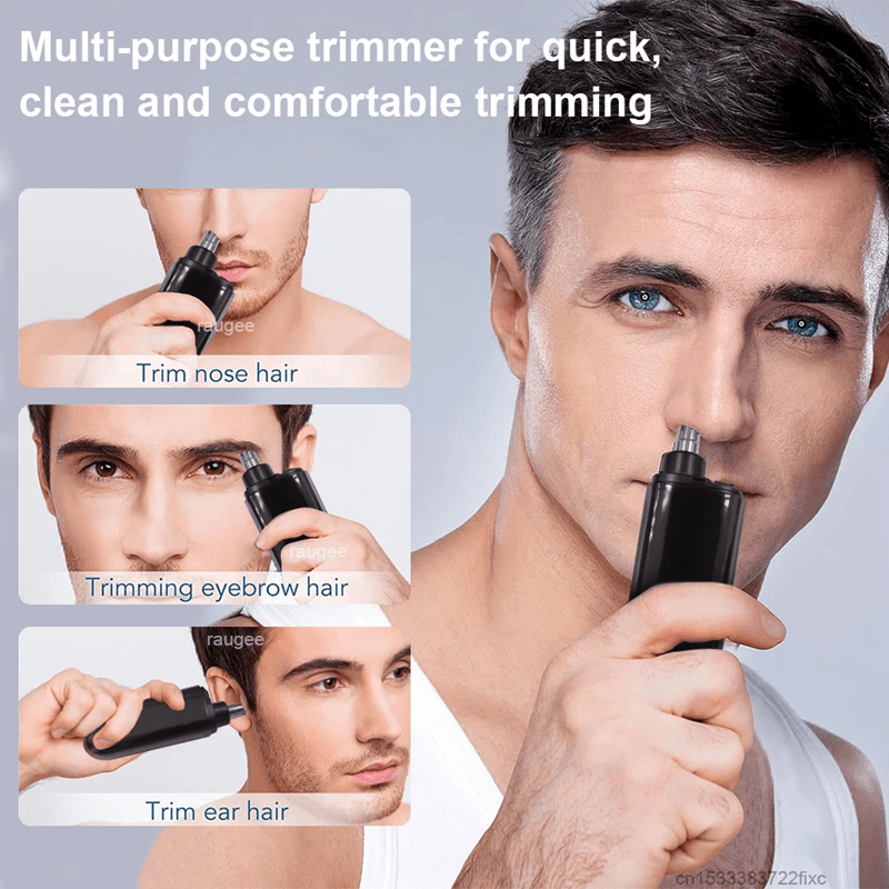 PrecisionGroom USB Rechargeable Nose Ear Hair Trimmer 1