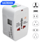 GlobeCharge AllinOne International Plug Adapter 0