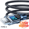 PowerFlow 120W LED Display USBC Fast Charging Cable 0