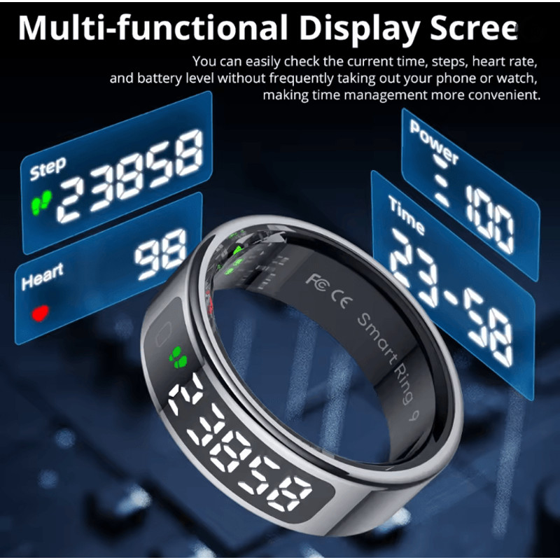 RingTrack R12 Smart Health  Fitness Ring 1