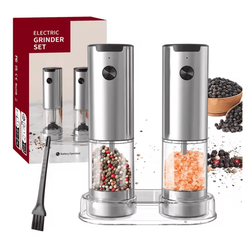 GrindMaster Pro Electric Salt And Pepper Grinder 5