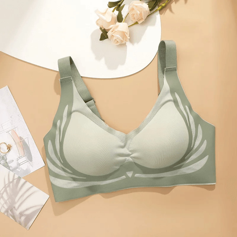 ComfortLift Seamless Full Cup Push Up Bra For Plus Size Women 5