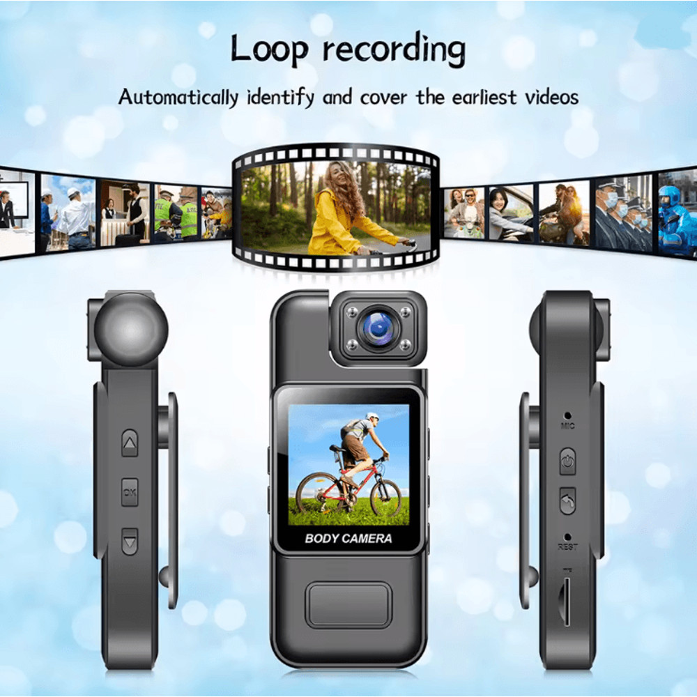 UltraView 4K WiFi Mini Body Camera 1